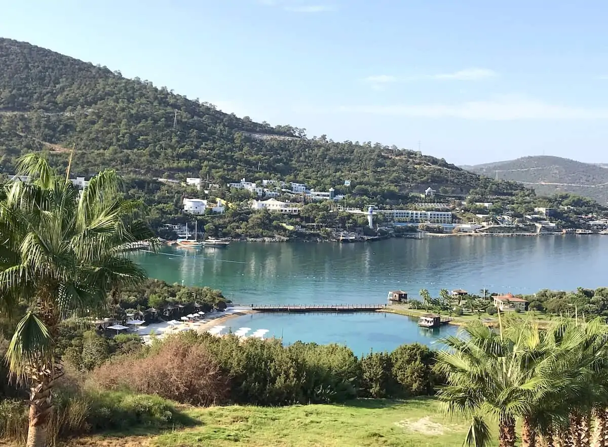 Torba Bay on the Bodrum Peninsula.