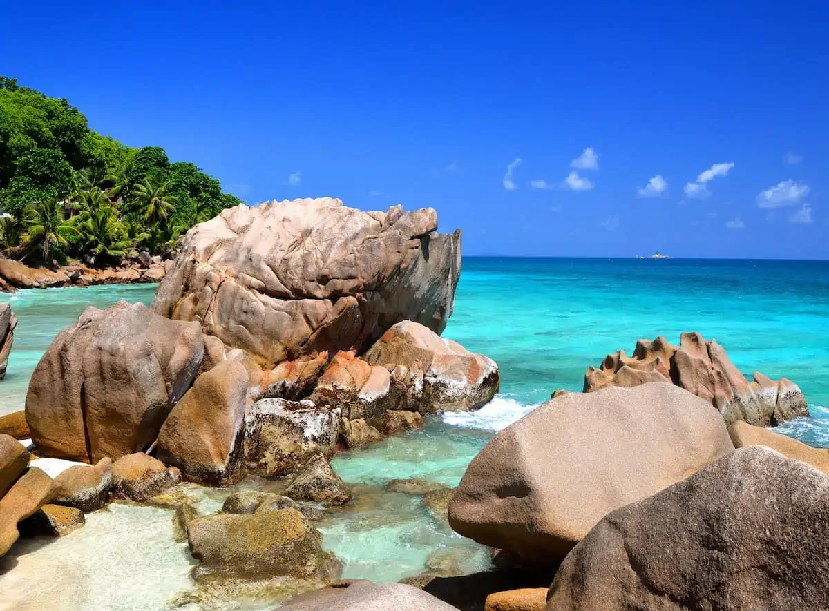 Beautiful water and rock formations at The Baths on Virgin Gorda. 