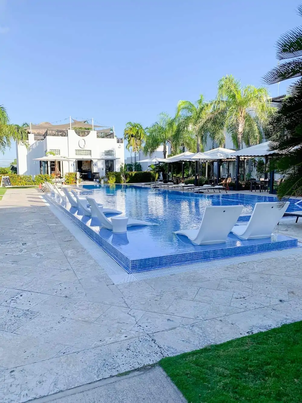 Swimming pool at Las Terrazas.