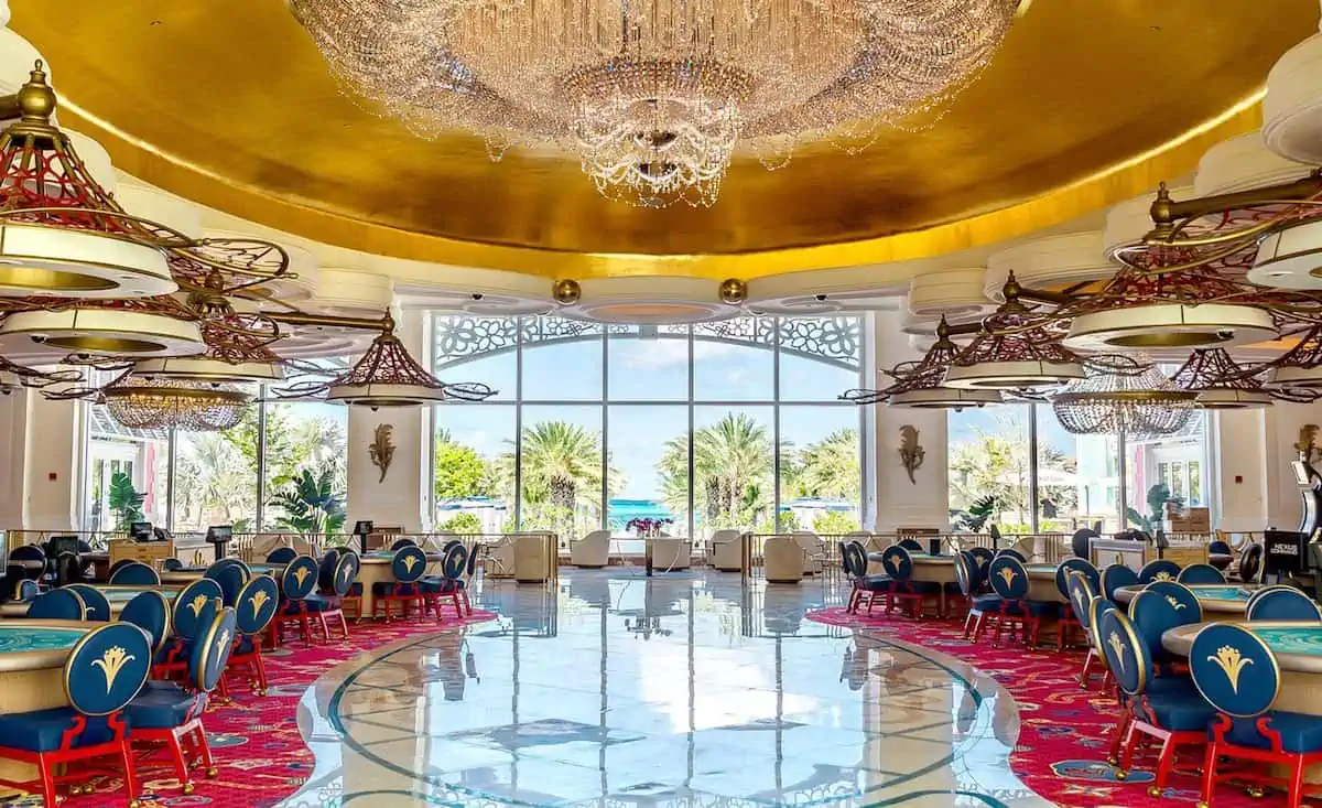 Opulent interior of Baha Mar.