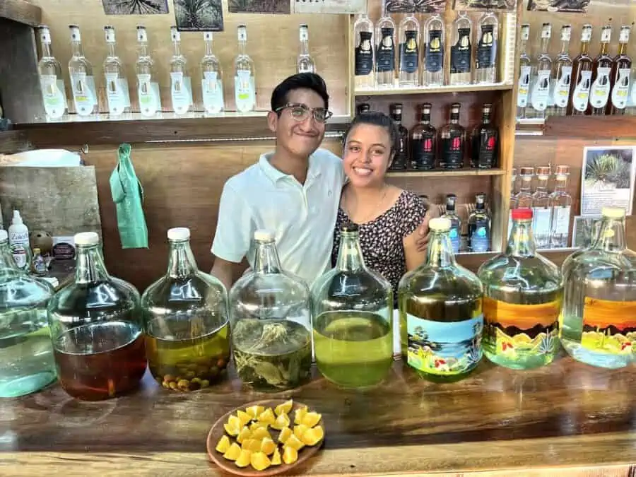 Los Cantaros Distillery in Puerto Escondido.