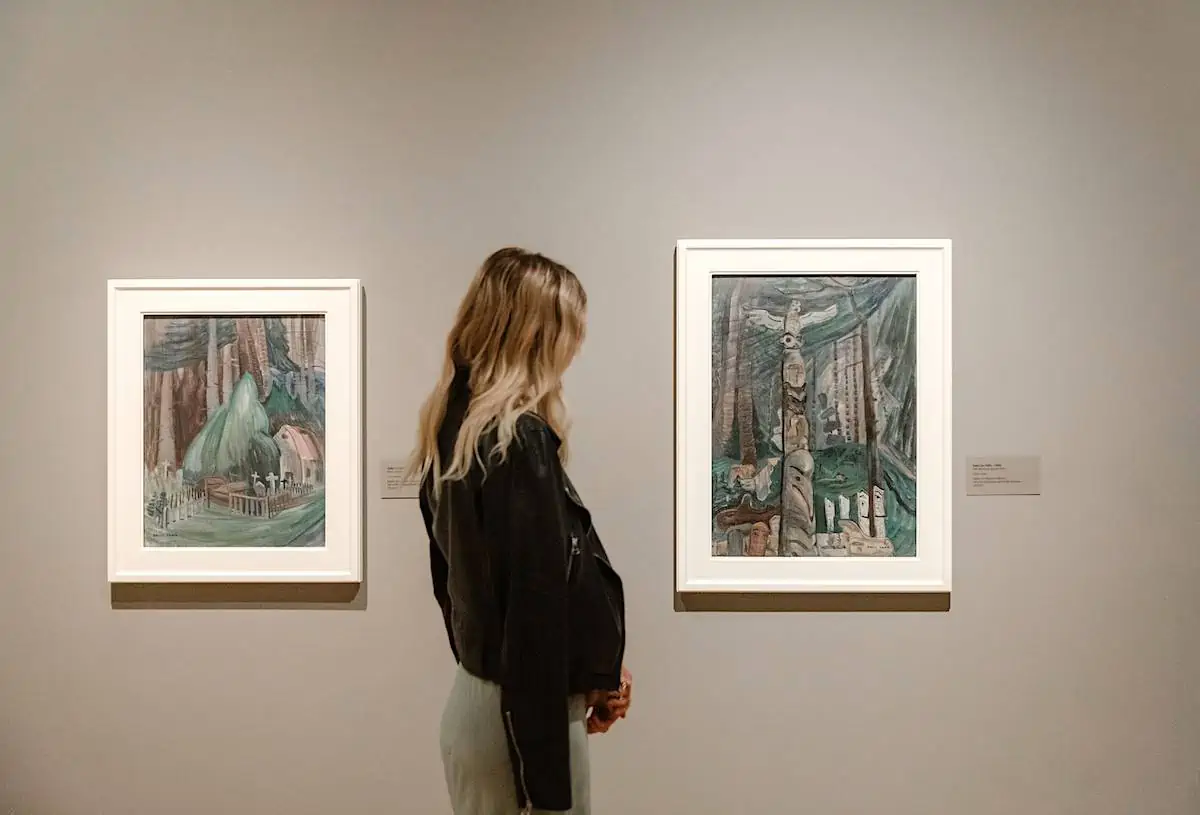 Paintings by Emily Carr in Whistler.