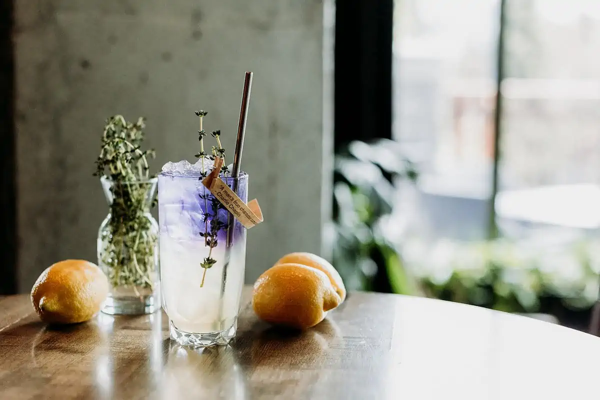 A cocktail at The Raven Room restaurant in Whistler.