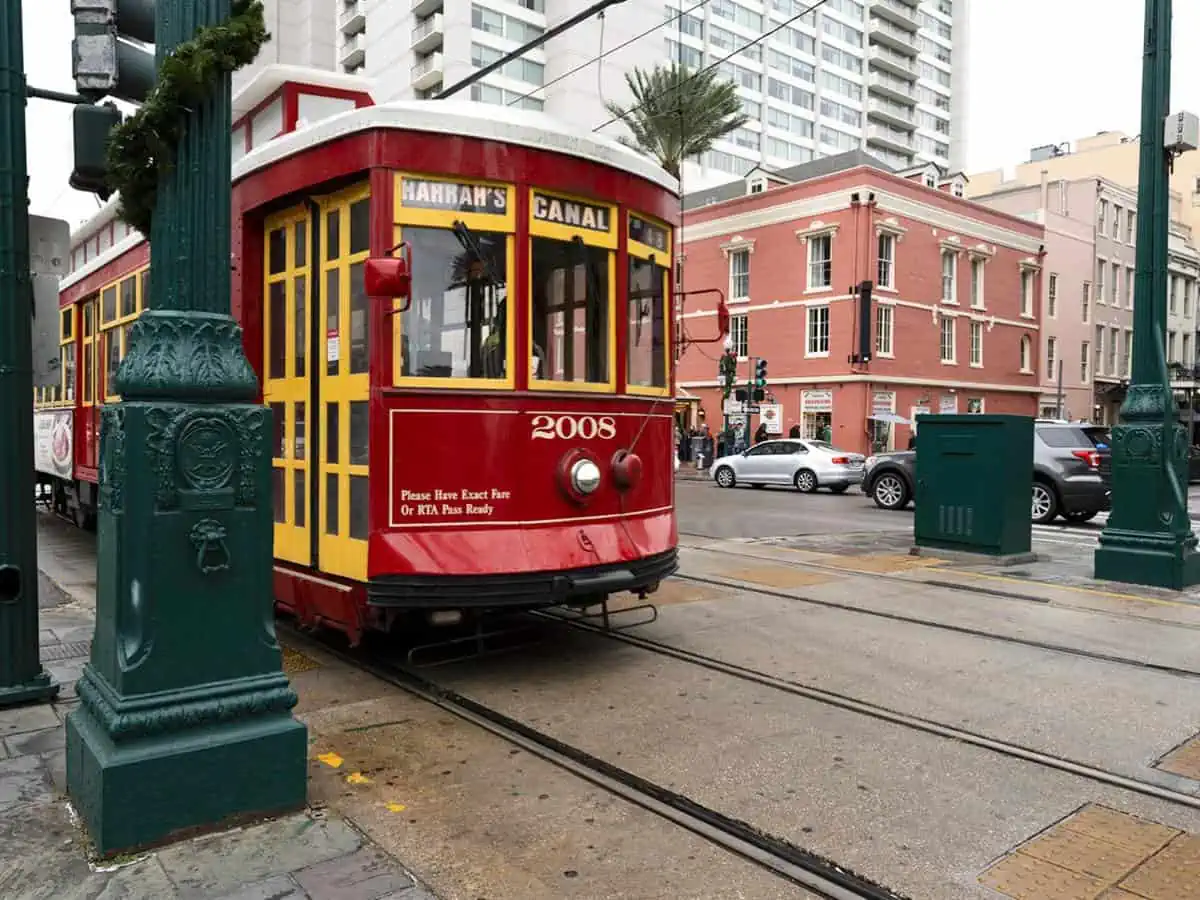 Ride the Rails in New Orleans.