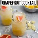 Easy Mezcal Grapefruit Cocktail